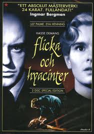 Flicka och hyacinter